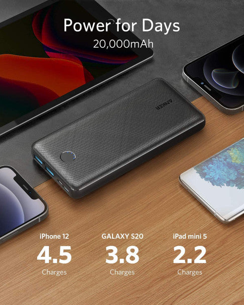 Anker 325 Power Bank (PowerCore 20K) A1268013