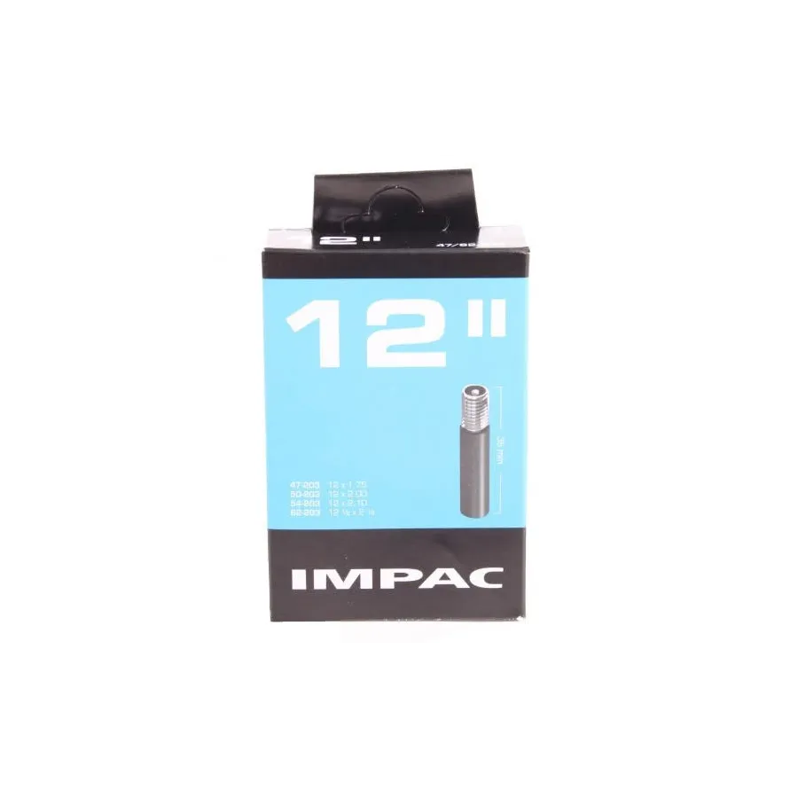 Impac AV 12" Inner bike Tube 47/62-203 35mm