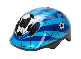 M-WAVE KIDS SOCCER HELMET SMALL BLUE