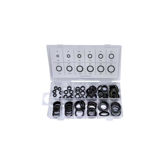 Jefferson 90pc Dowty Seal Assortment, Metric
