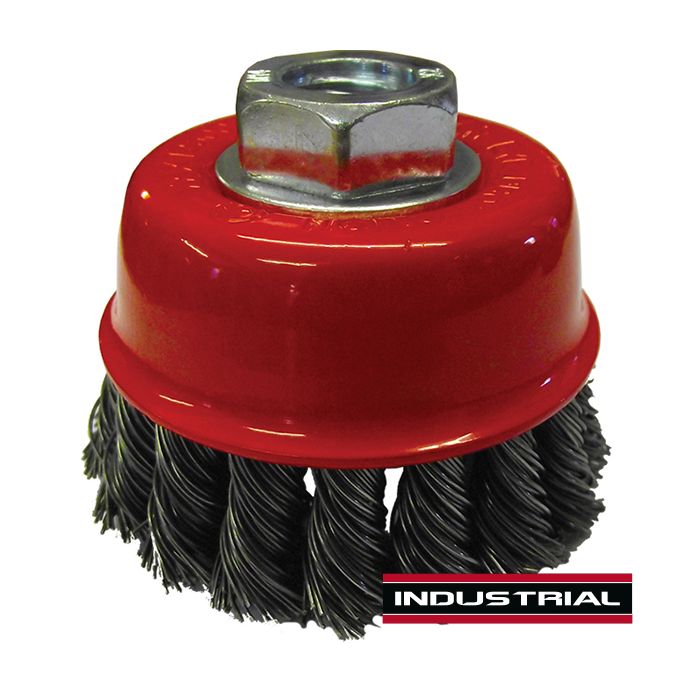 Jefferson Twist Knot Cup Brush M14  JEFCBTW100M14