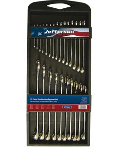 jefferson 25pece combination spanner set JEFCSS25