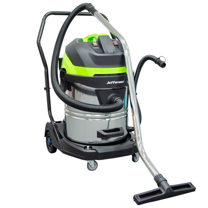 Jefferson 60 Litre Stainless Steel Wet & Dry Vacuum Cleaner (230V)