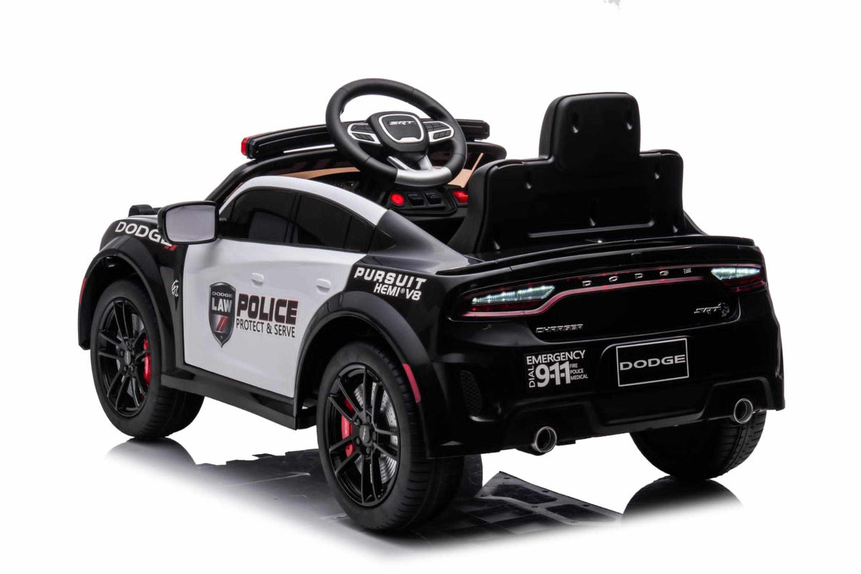 Kids Ride On 12V Electric Dodge Police Car