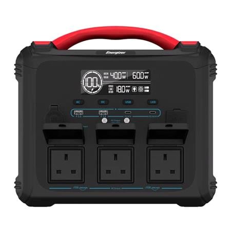 Energizer 1100wh Power Station, 1200w Peak Power + 2400w Pure Sine Wave