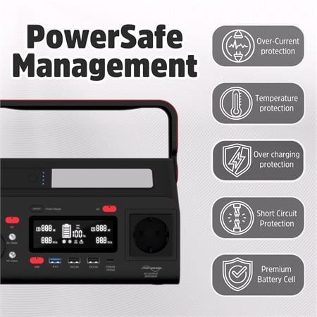 Energizer 293wh Power Station, 600w Peak Power