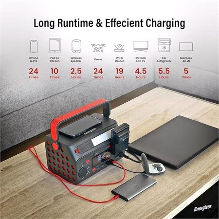 Energizer 293wh Power Station, 600w Peak Power