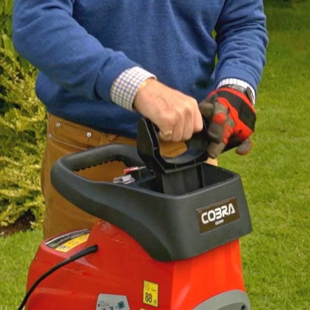 Cobra 2800W Quiet Drum Garden Shredder COQS2800