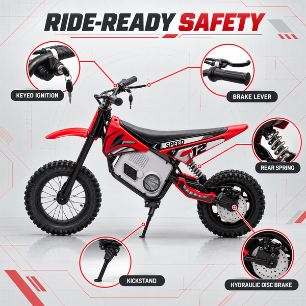 36V Electric Mini Dirt Bike - Age 6+