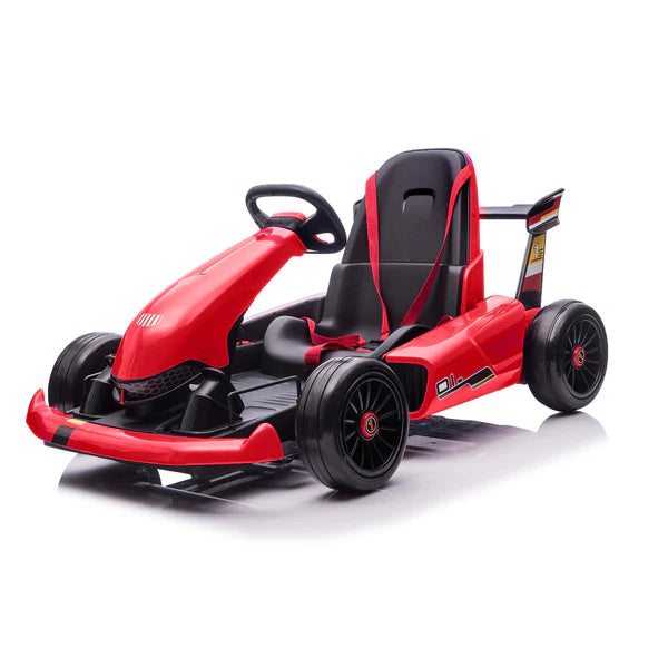 Kids Ride On Electric Drift Go-Kart with Parental Control – High-Speed Fun & Safety 24V