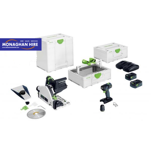 Festool 578028 18V TSC 55 K/TXS 18/TB M 137 Universal Combo Set