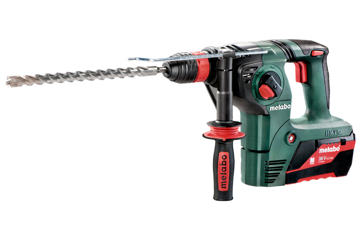Metabo KHA 36 LTX Cordless Hammer Drill, 2 x Battery & MetaLoc XD M600795650