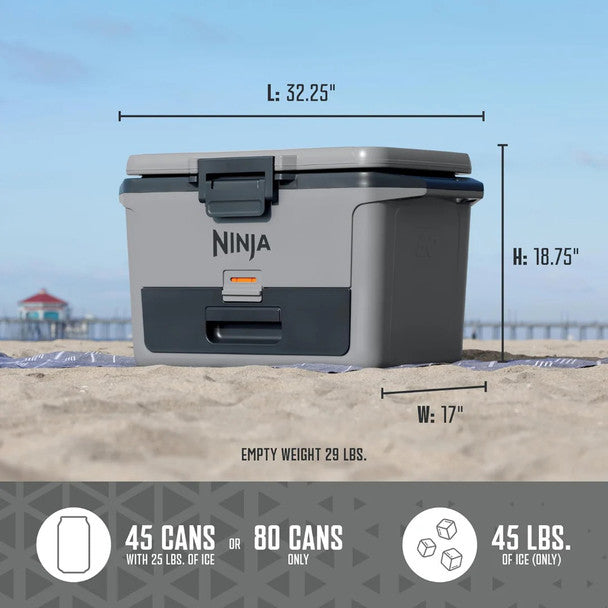Ninja FrostVault 47L Hard Cooler - Slate Grey | FB151UKGY