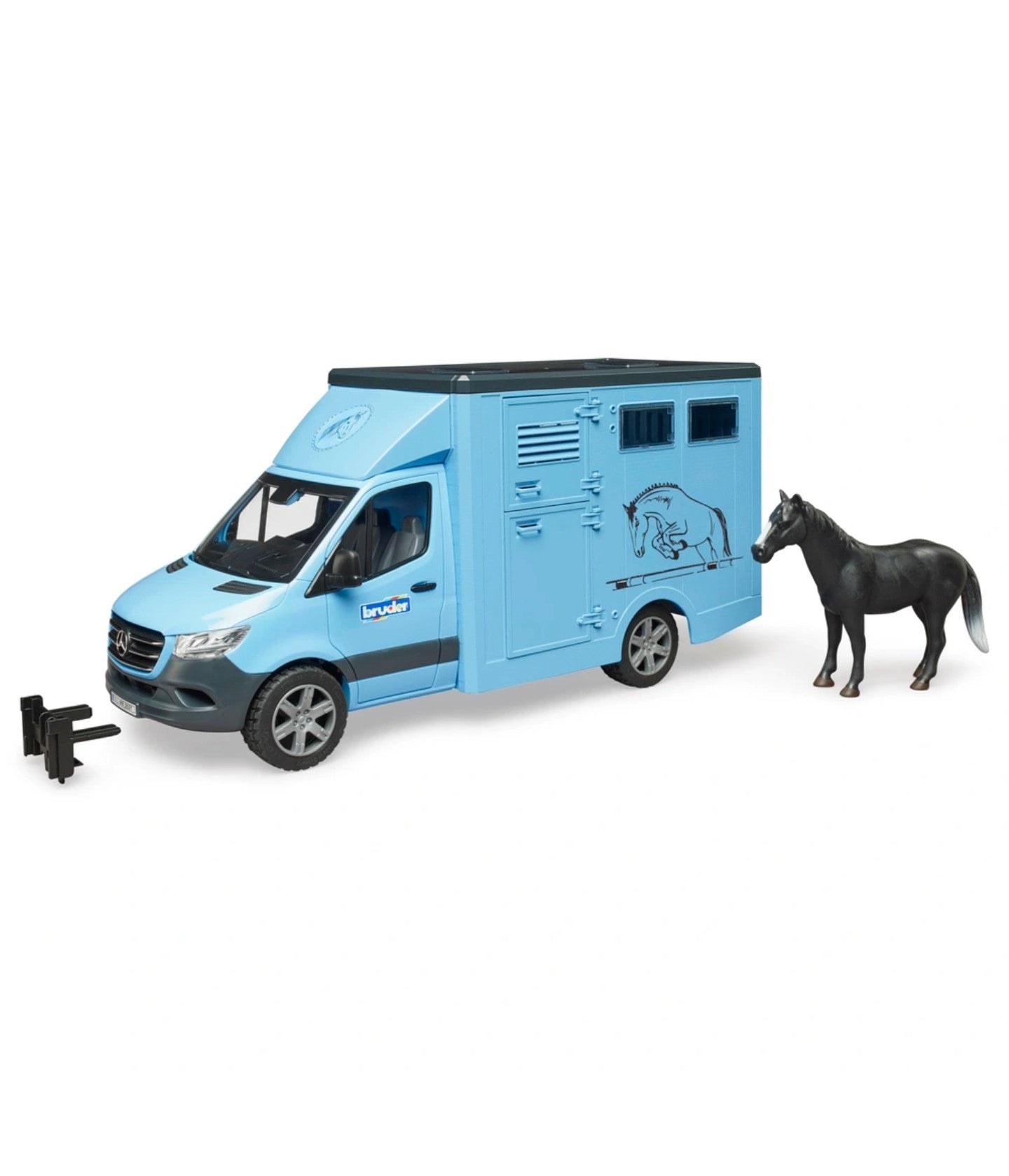Bruder Sprinter Animal Transporter w/ 1 Horse