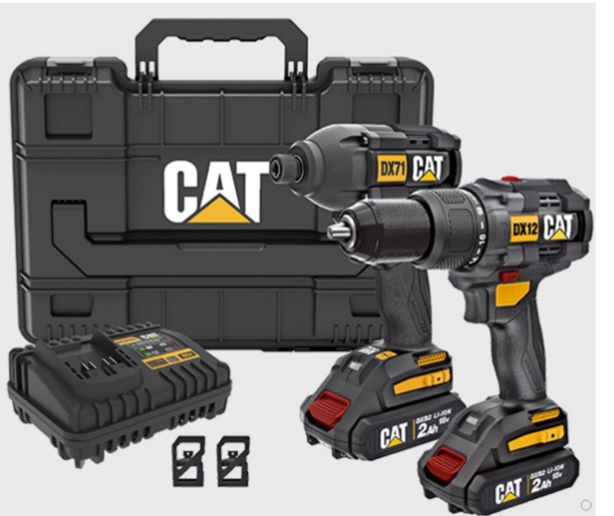 Cat Hammer Drill & Impact Driver DX12K Kit 18V