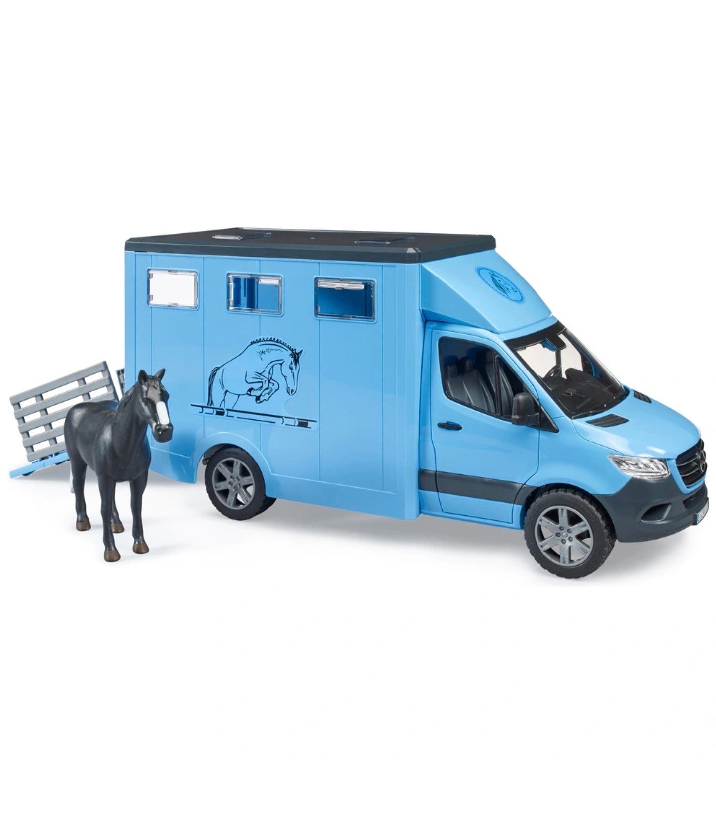 Bruder Sprinter Animal Transporter w/ 1 Horse