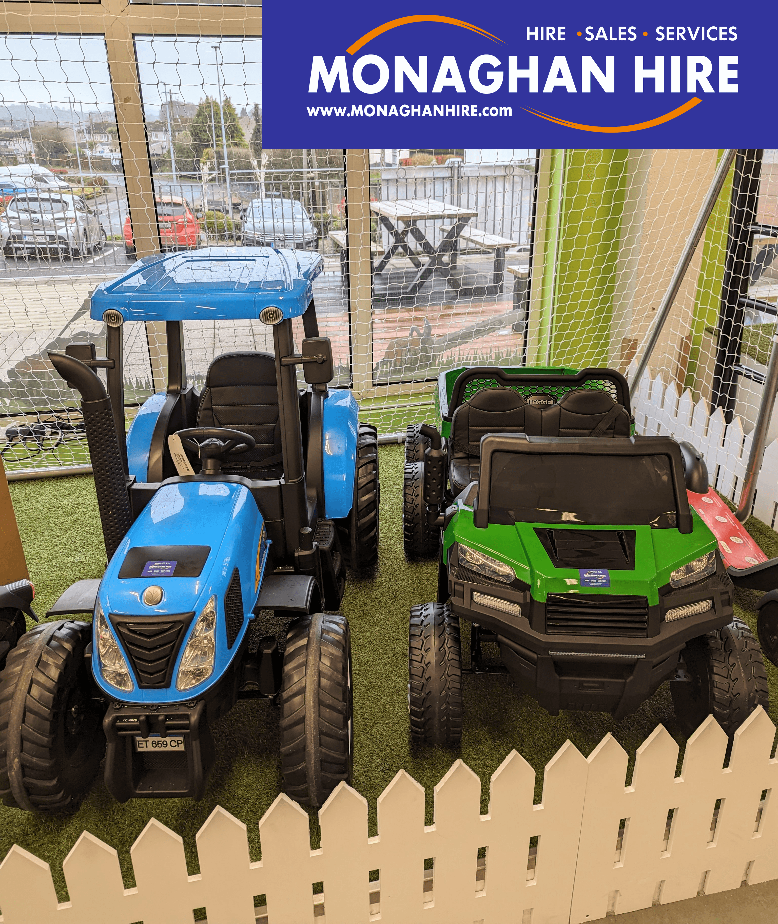 Kids Ride On Gator Truck Tractor 24v Monaghan Hire