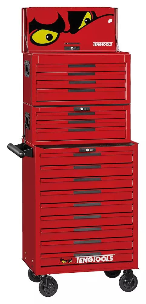 Teng TKS26R1033T 26" PRO35™ Mega Master Tool Kit 1033 Pieces Red