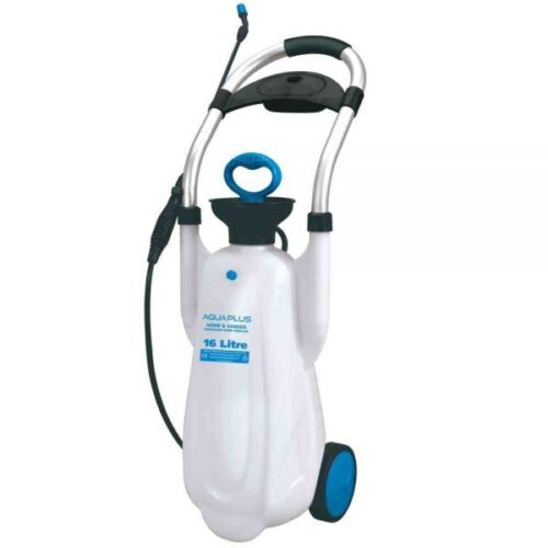 AquaPlus Handcart Pump Sprayer 16 Litre With Wheels Monaghan Hire