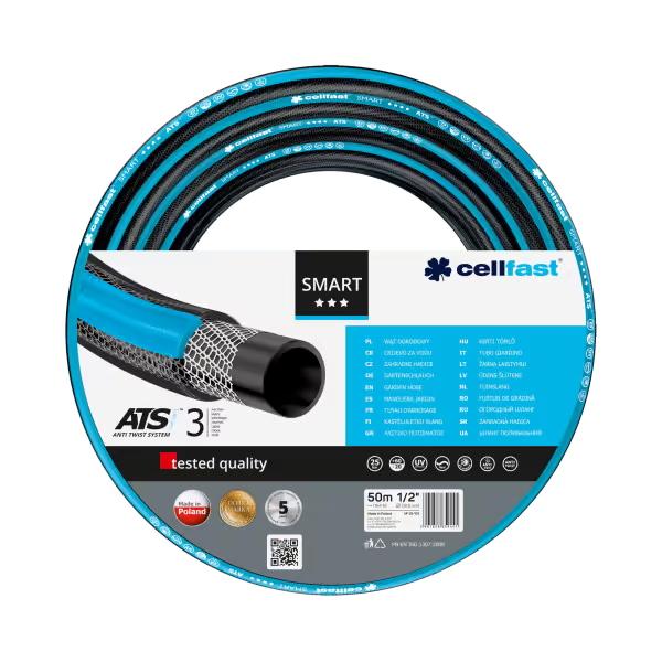 Cellfast SMART ATSV™ Garden Hose 1/2″ 50 m