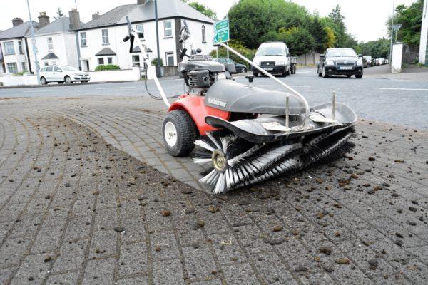 Tielburger TK48 Sweeper with collector box