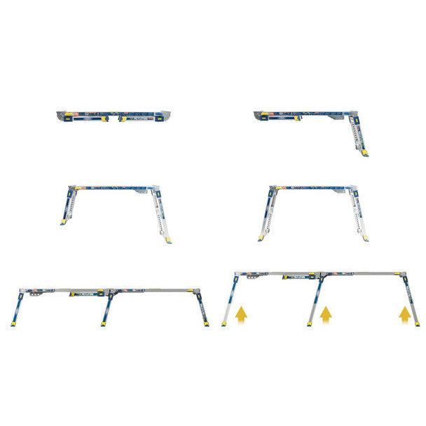 Werner Adjustable Linking Pro Work Platform IITC