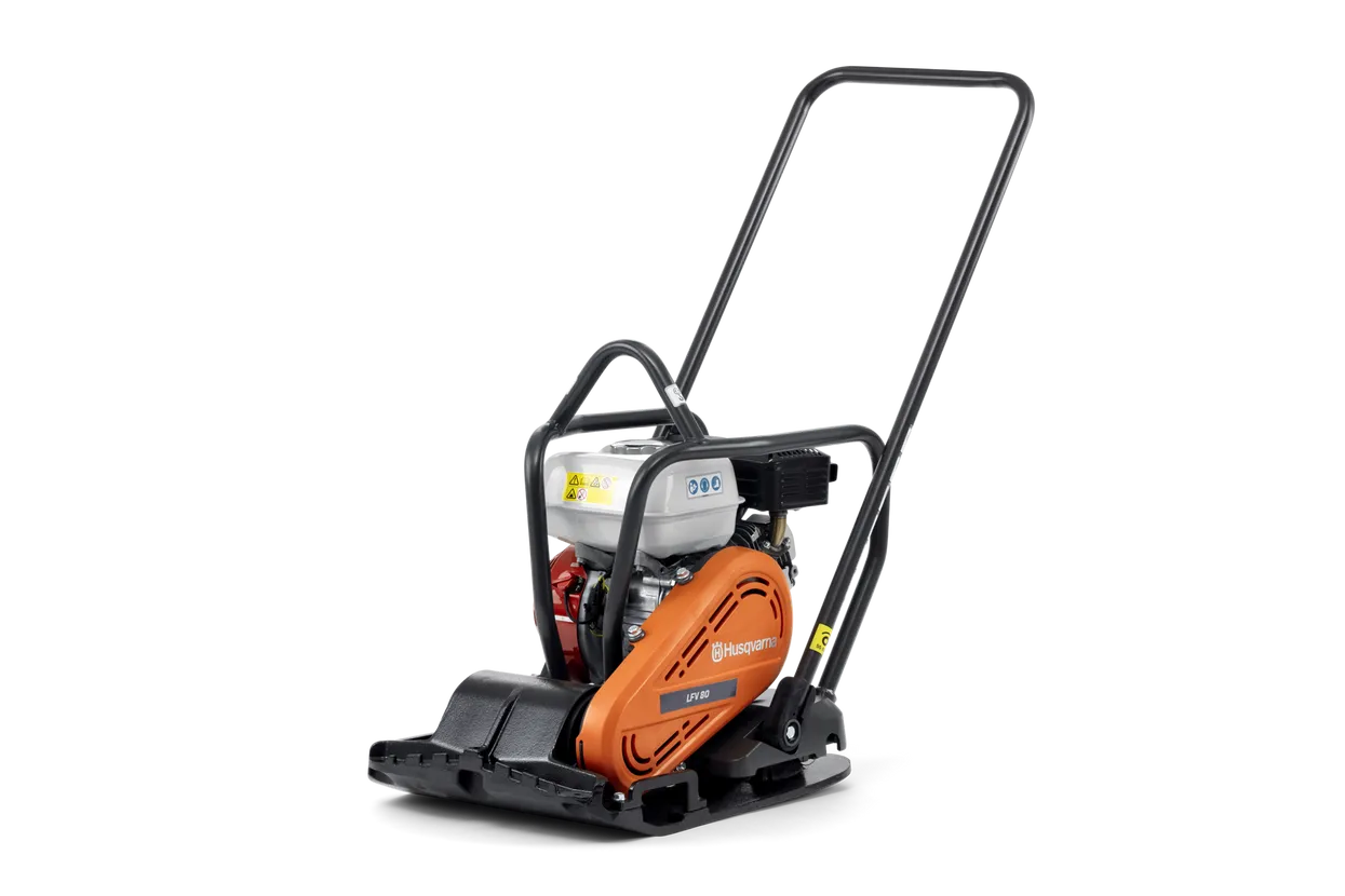 Husqvarna LFV80 Vibration Plate Gasoline Honda 420 mm 19 kN