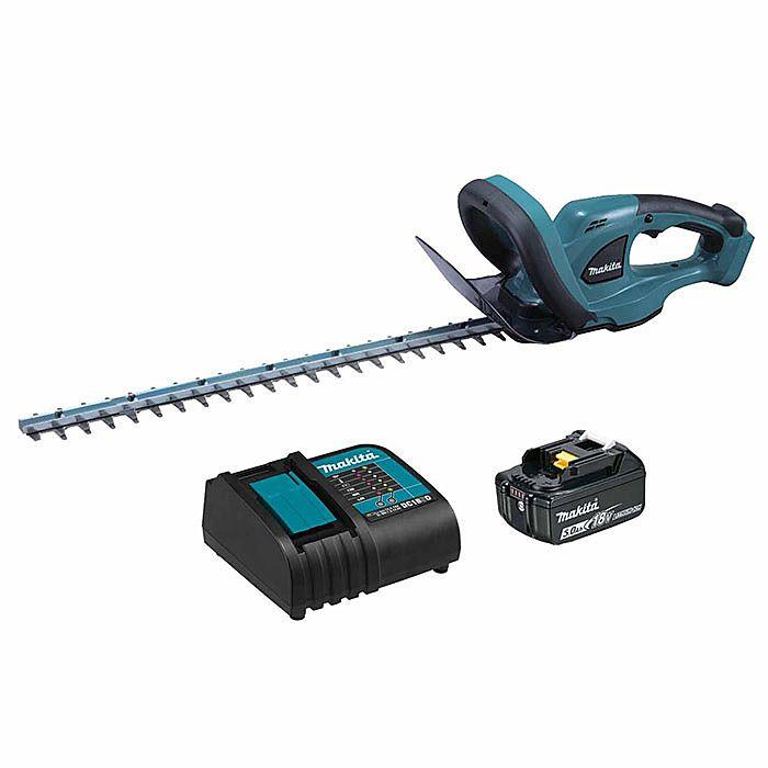 Makita DUH523 52cm Cordless 18v Hedge Trimmer 1 x 5.0Ah Battery DUH523RT Makita