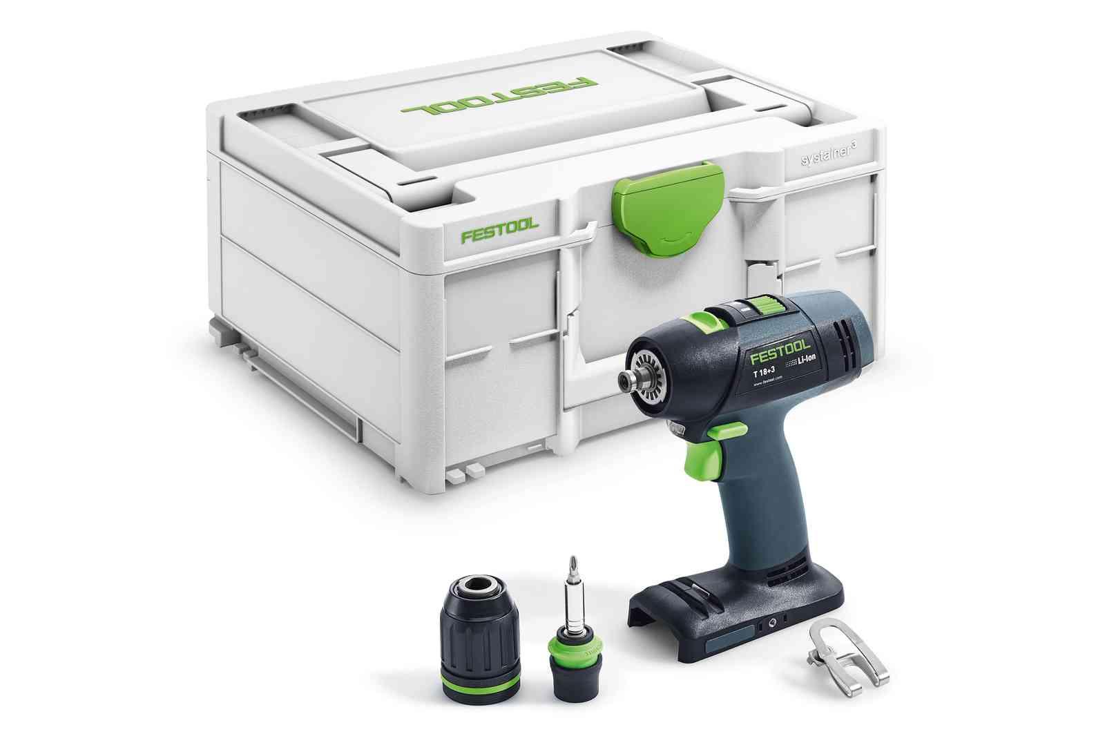 Festool Cordless drill T 18+3-Basic ( body only) Festool