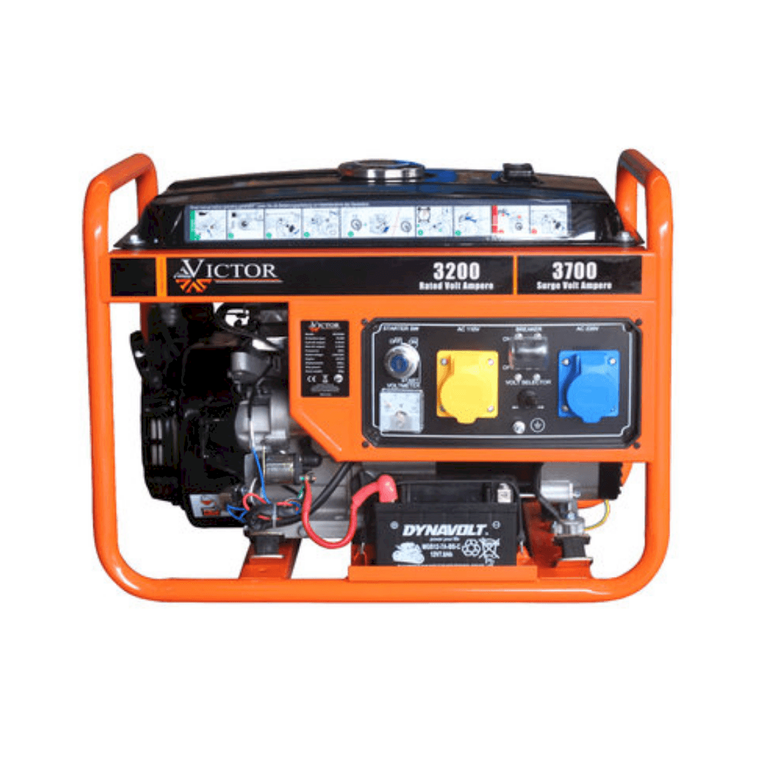 Victor 208cc Petrol Generator 3.5KVA UP170 Monaghan Hire