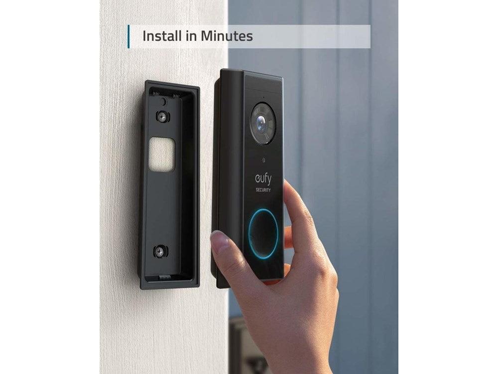 EUFY VIDEO DOORBELL 2K (BATTERY-POWERED) WITH HOMEBASE 2 Eufy