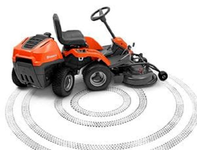 Husqvarna R 112iC Battery Ride-on mower with 85cm deck Husqvarna