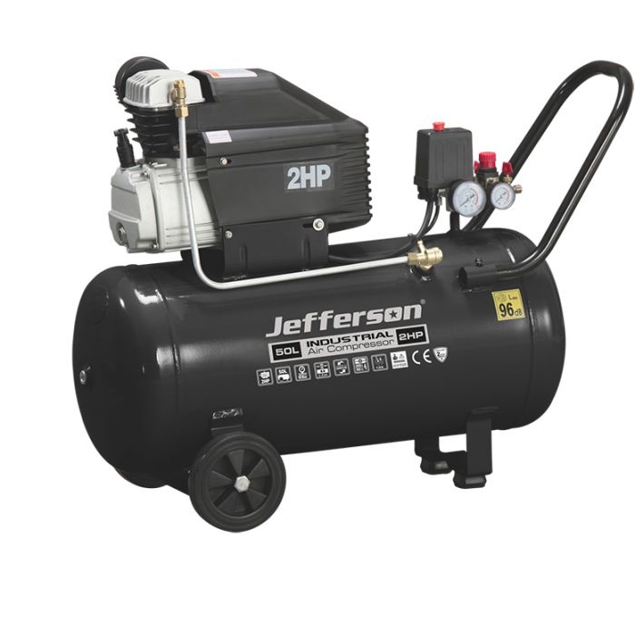 Jefferson 50 Litre 2HP 10 Bar Compressor (230V) Monaghan Hire