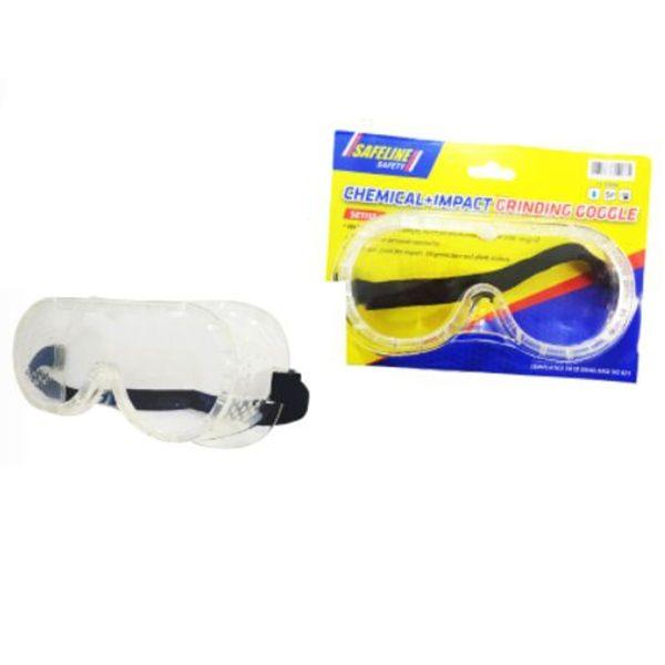 Safeline Chemical & Impact Grinding Goggles Monaghan Hire