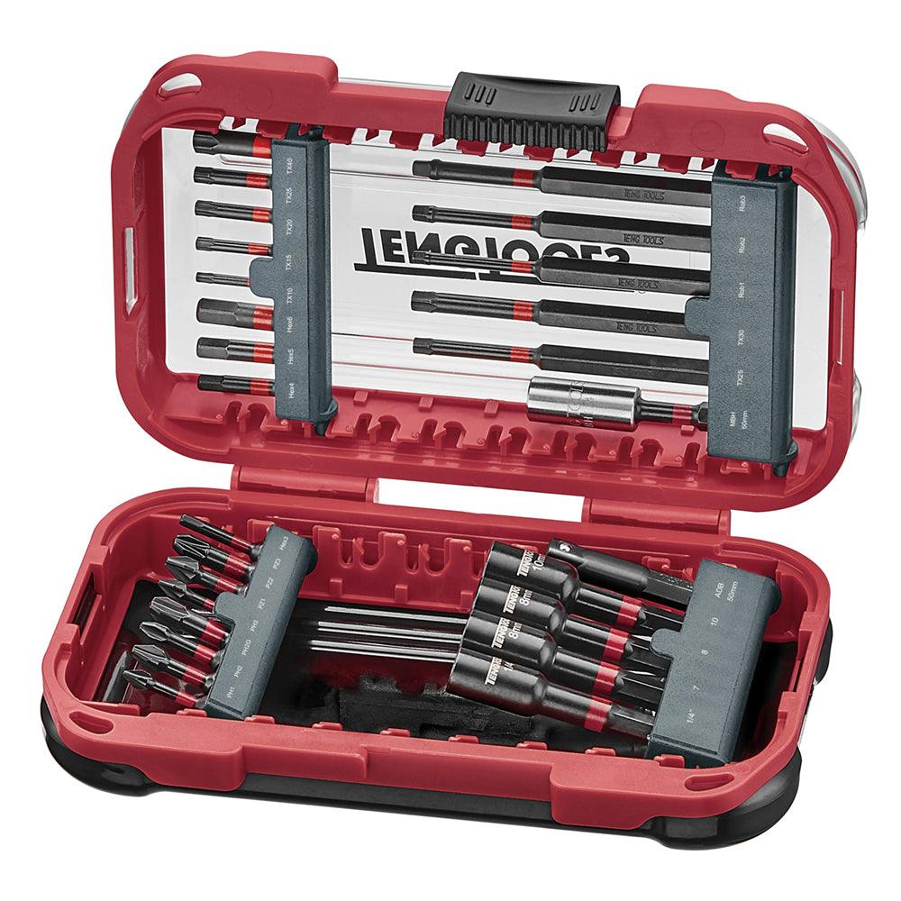 TengTools TBBSI27 Bits Set Impact 27 Pieces Monaghan Hire