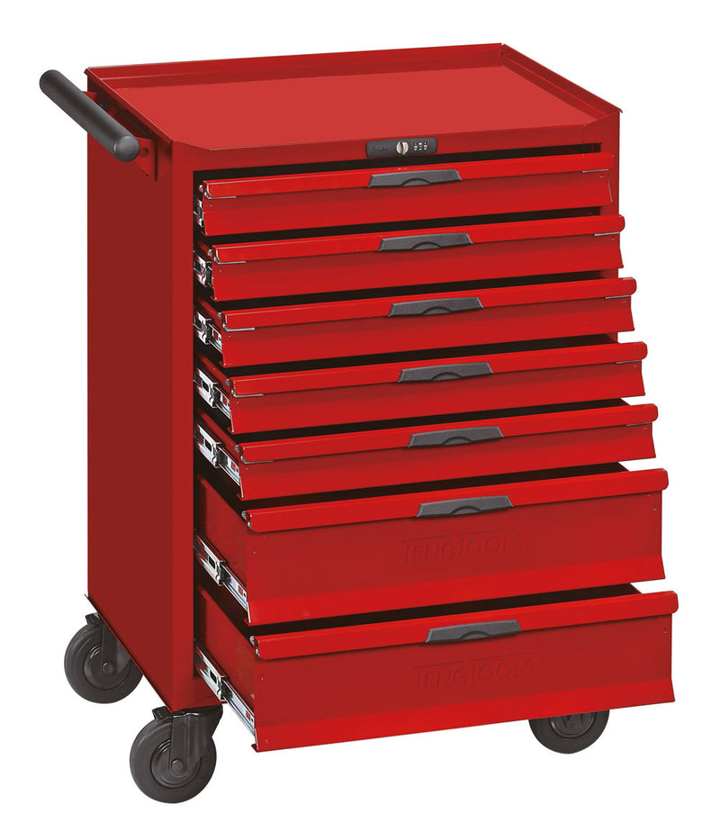 TengTools TCW907X 7 Drawer 9 Series Soft Close Roller Cabinet Monaghan Hire