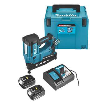 MAKITA DBN600RTJ 64MM 18V 5.0AH LI-ION LXT SECOND FIX CORDLESS NAIL GUN Makita