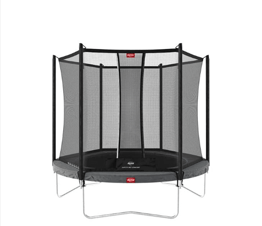 Berg Favorit Regular 200 (6.5ft) Grey + Safety Net Berg