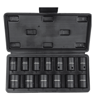 Jefferson - 13 Piece 1/2" Impact Socket Set - JEFISOC12-05 Monaghan Hire