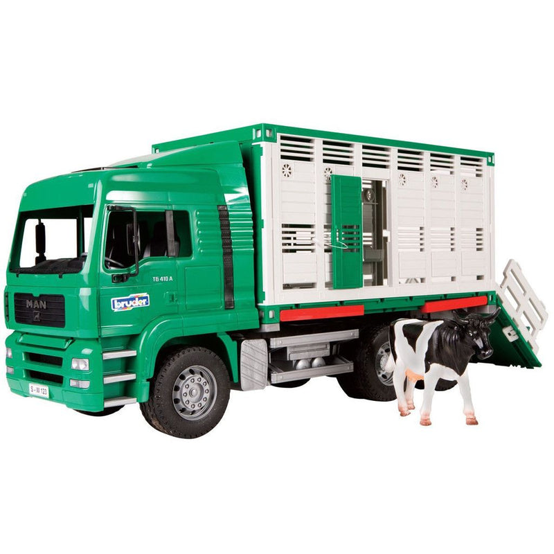 Bruder 2749 MAN Cattle Transporter w/Cow Monaghan Hire