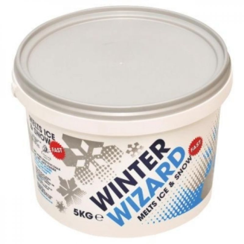 Winter Wizard Tub- Ice and Snow melting Salt (12kg) Monaghan Hire